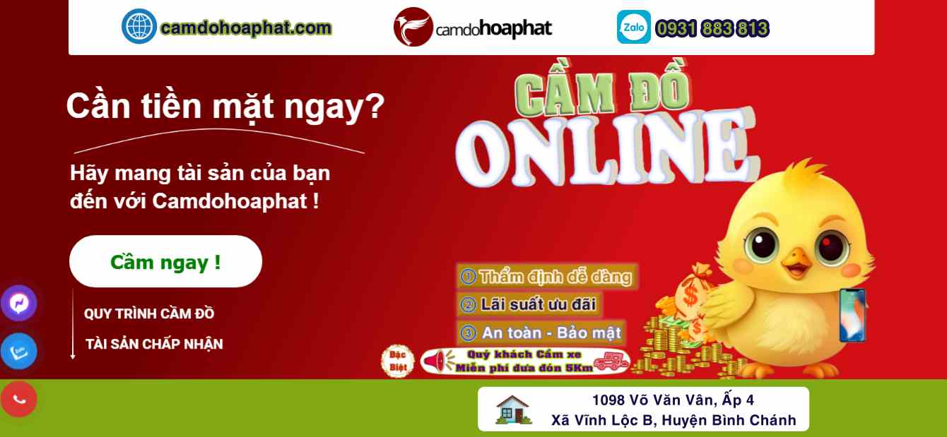 càm đồ tỉnh lộ 10 cầm đồ tỉnh lộ 10